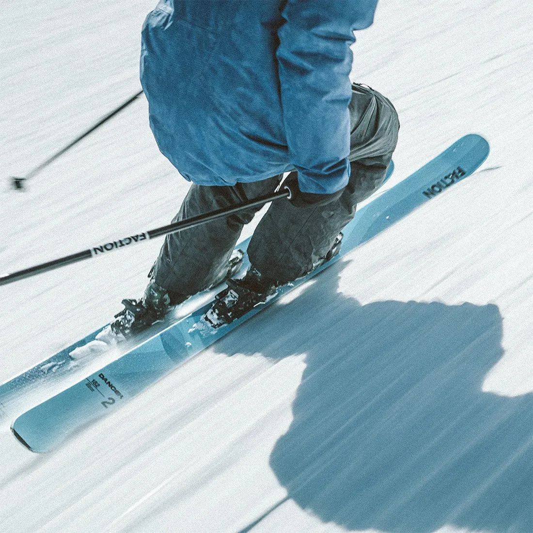 Faction Dancer 2 Blue Flat Ski 2025