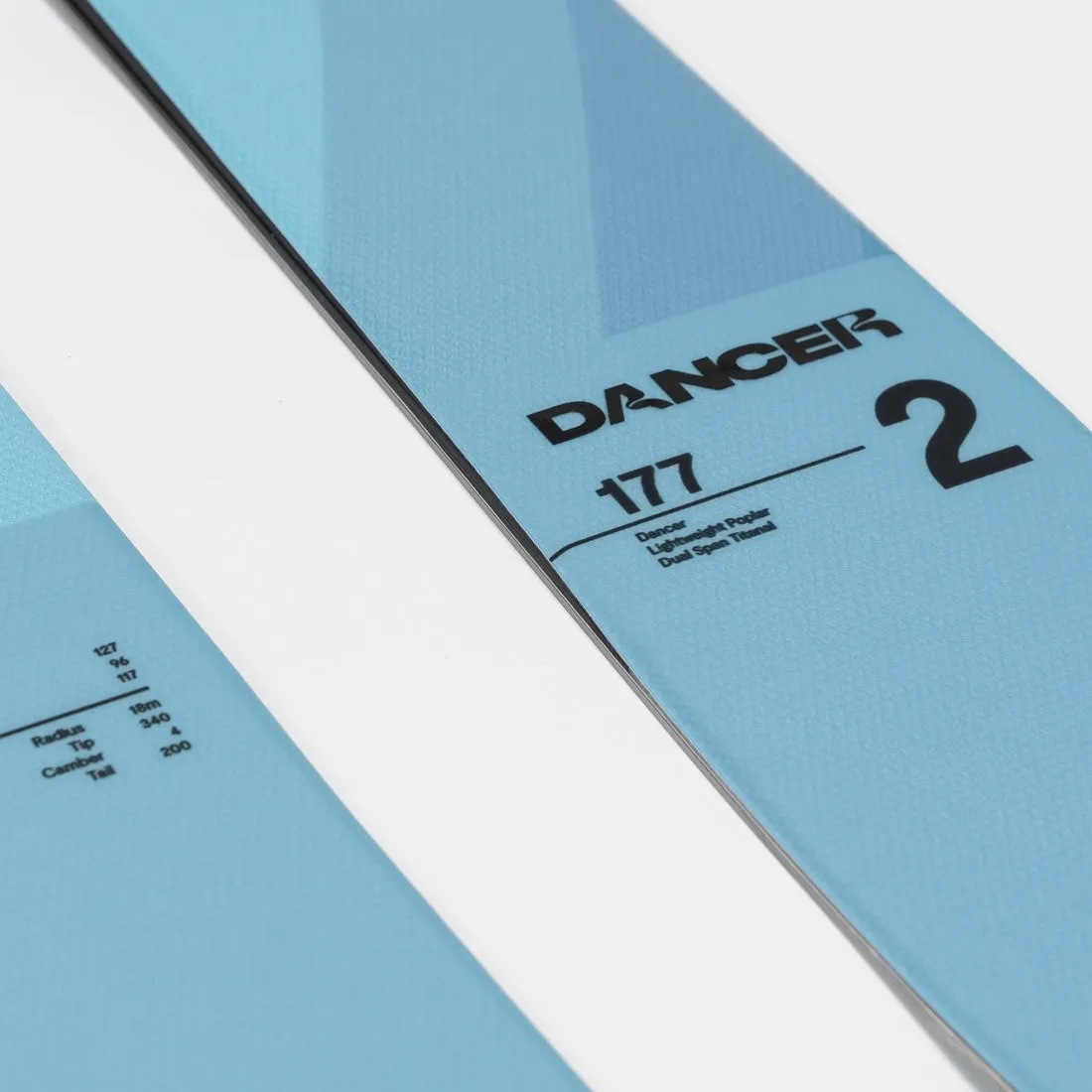 Faction Dancer 2 Blue Flat Ski 2025
