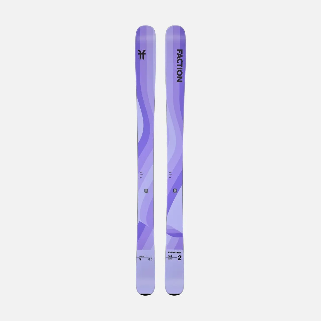 Faction Dancer 2 Purple Flat Ski 2025