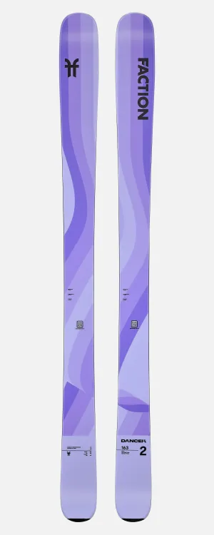 Faction Dancer 2 Purple Flat Ski 2025