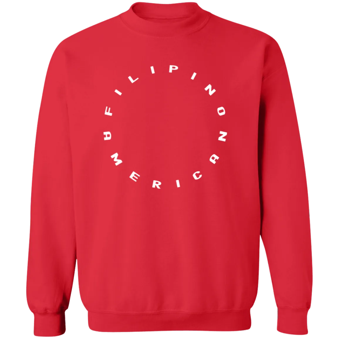 Filipino American Unisex Crewneck Pullover Sweatshirt