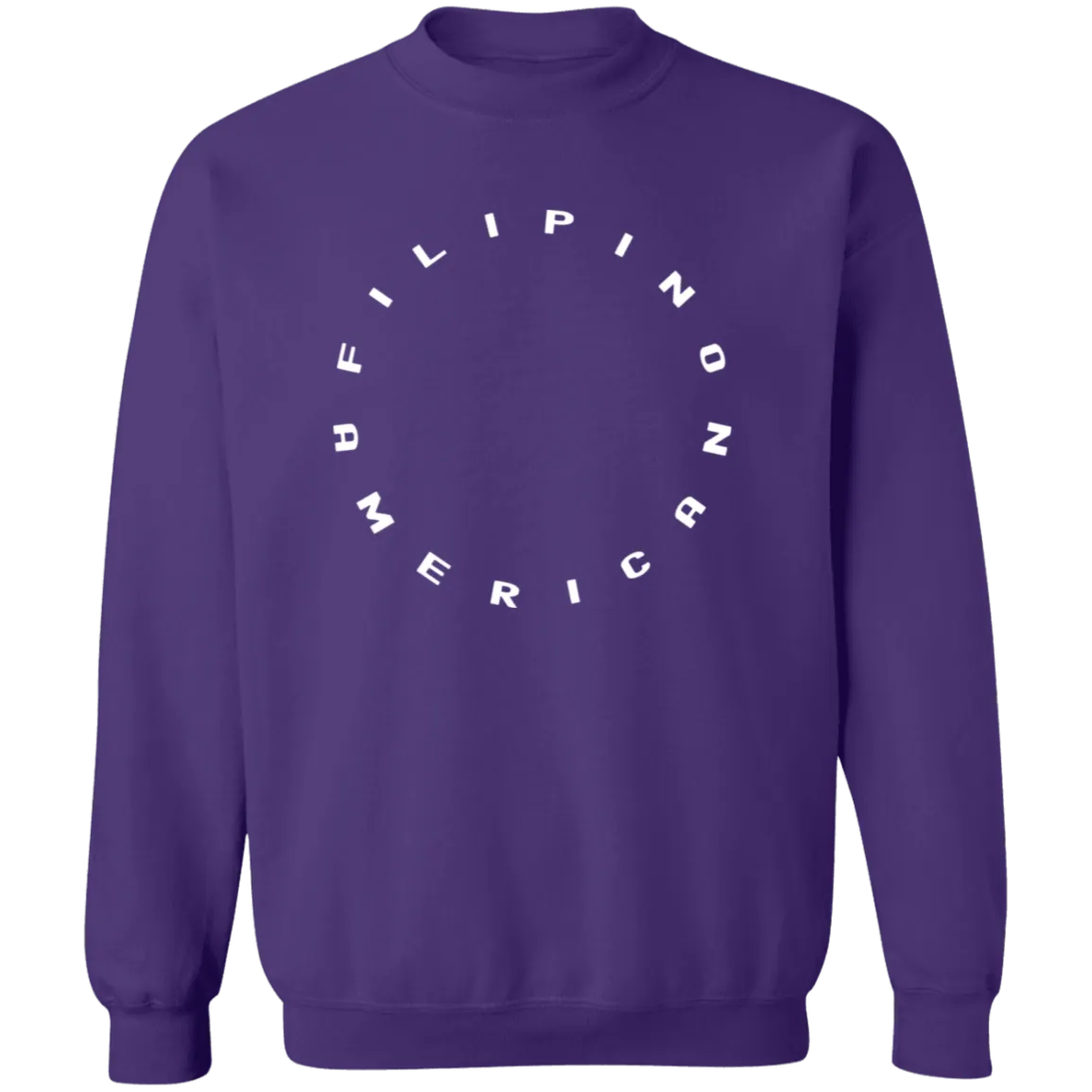 Filipino American Unisex Crewneck Pullover Sweatshirt