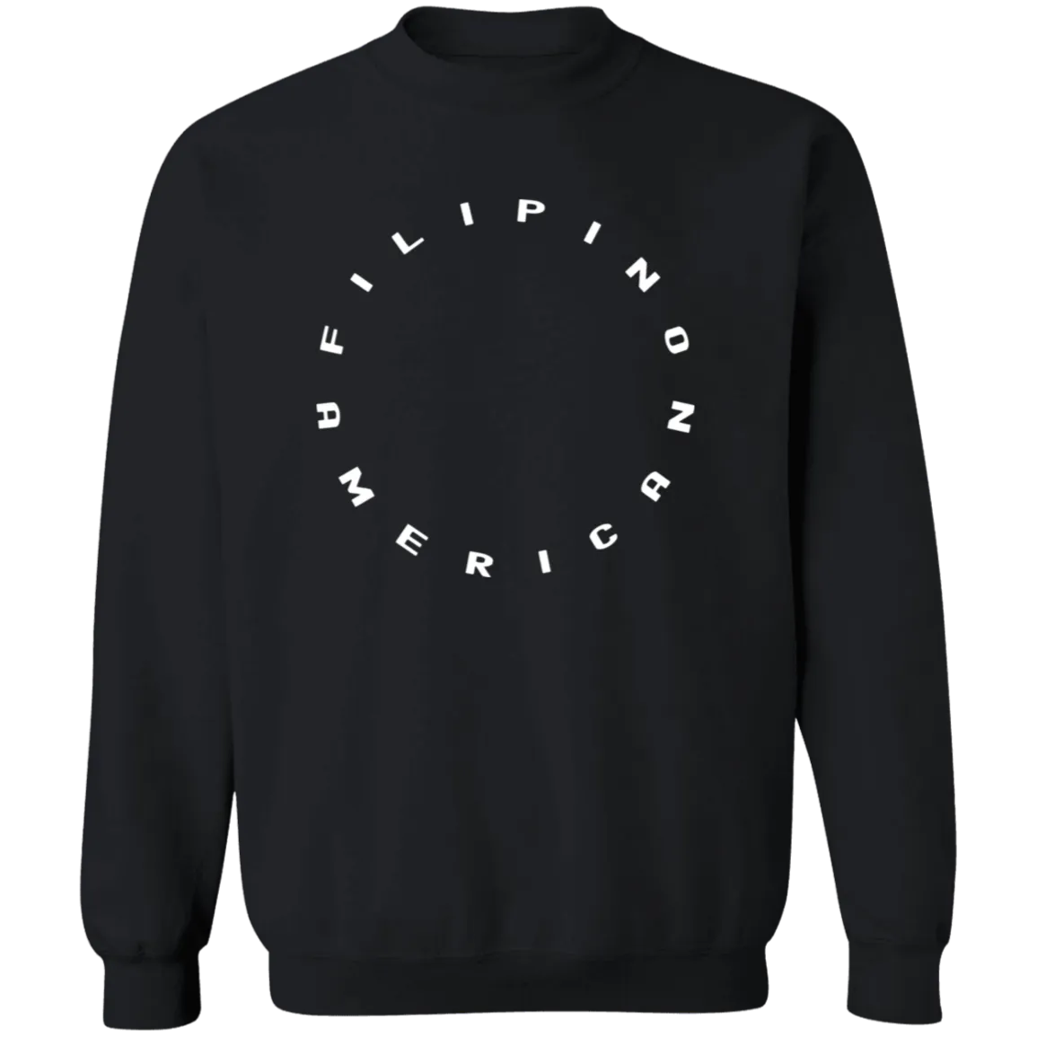 Filipino American Unisex Crewneck Pullover Sweatshirt