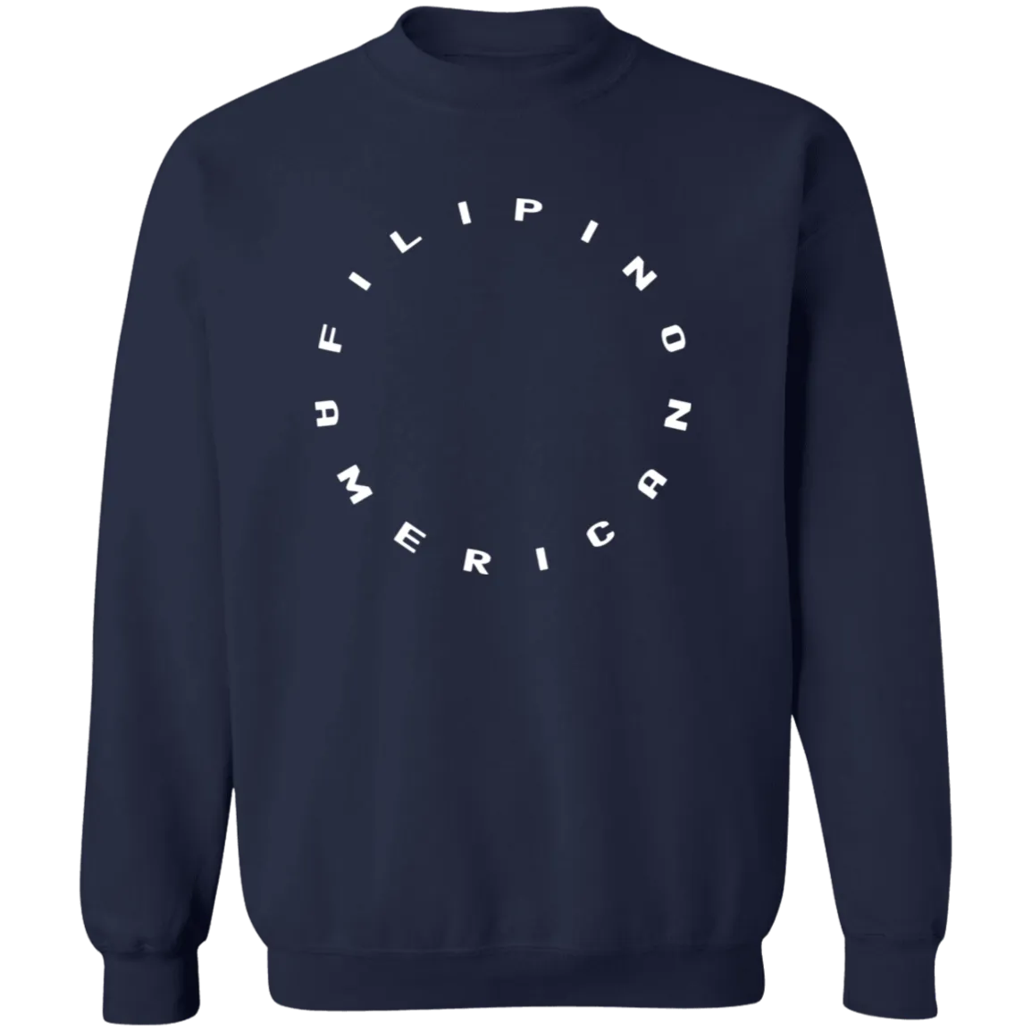 Filipino American Unisex Crewneck Pullover Sweatshirt