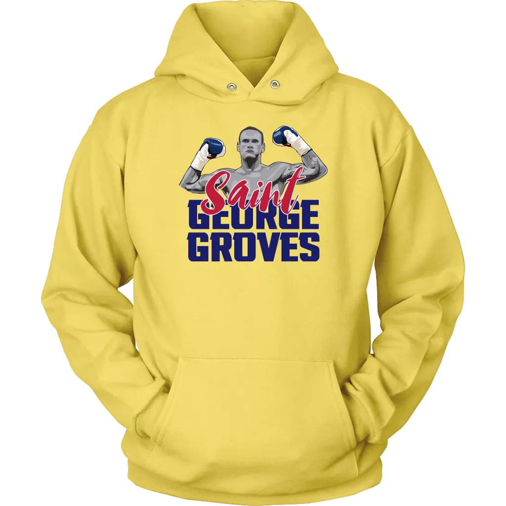 George Groves Blue Fists Hoodie