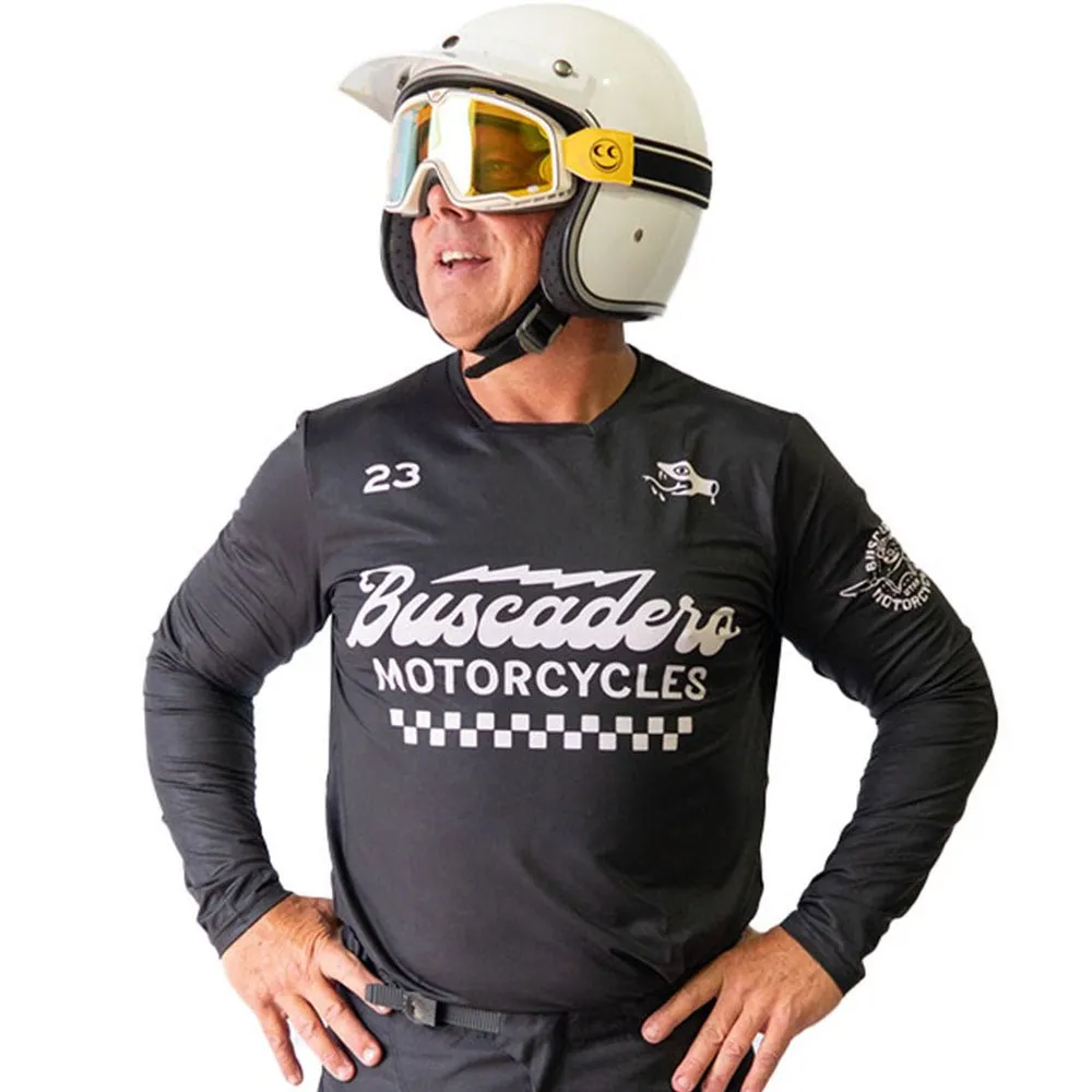 Gila Mesh Moto Jersey - Black