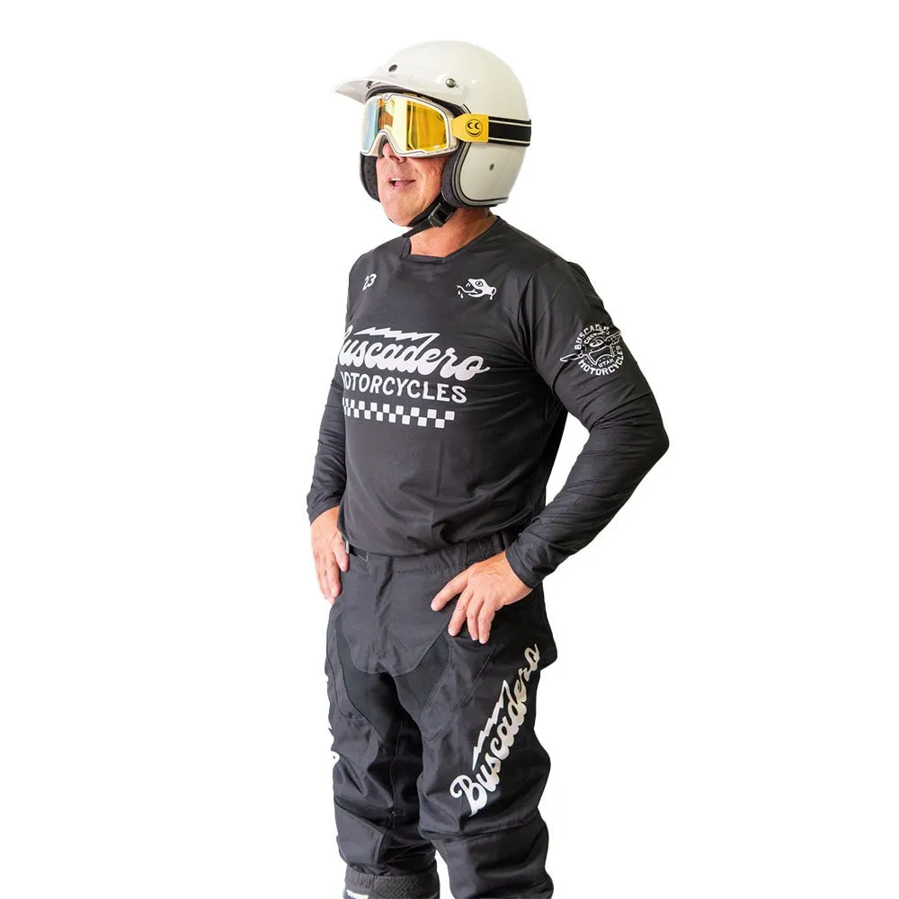 Gila Mesh Moto Jersey - Black