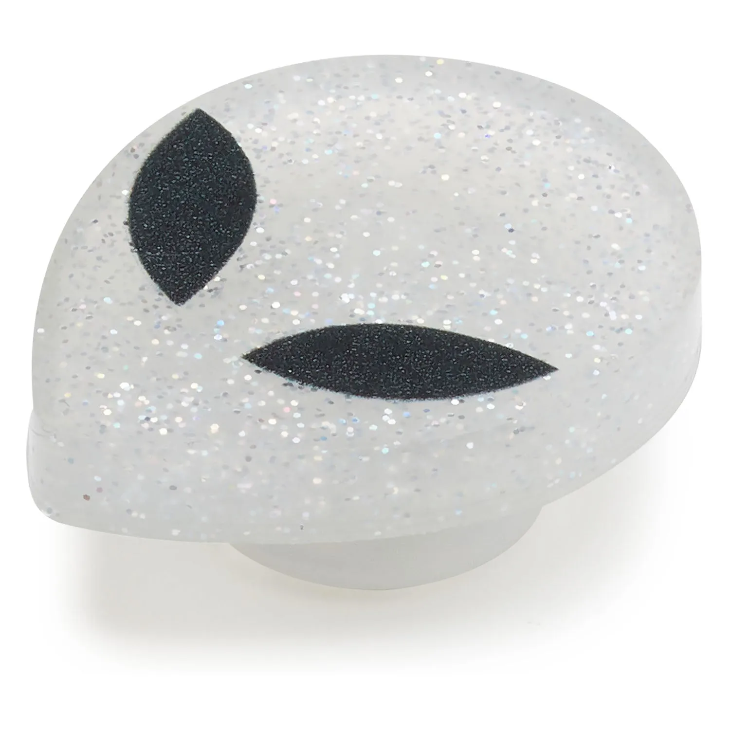 Glitter Alien Head  Jibbitz