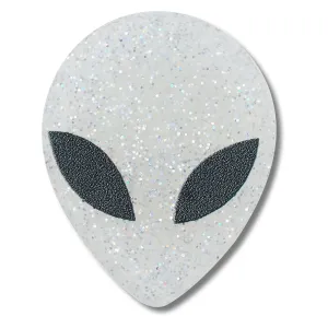 Glitter Alien Head  Jibbitz