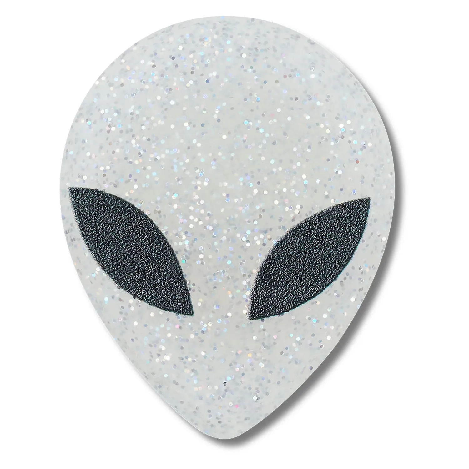 Glitter Alien Head  Jibbitz