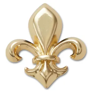 Gold Fleur De Lis Jibbitz