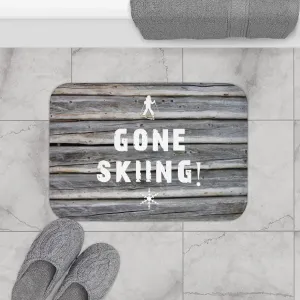 GONE SKIING - Bath Mat