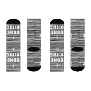 Gone Skiing - Crew Socks