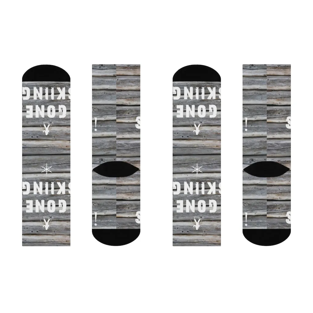 Gone Skiing - Crew Socks