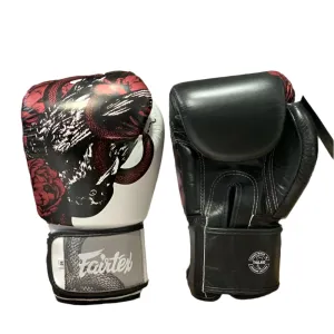 Guantes de boxeo Fairtex BGV24 Beauty of Survival - 100%  Cuero