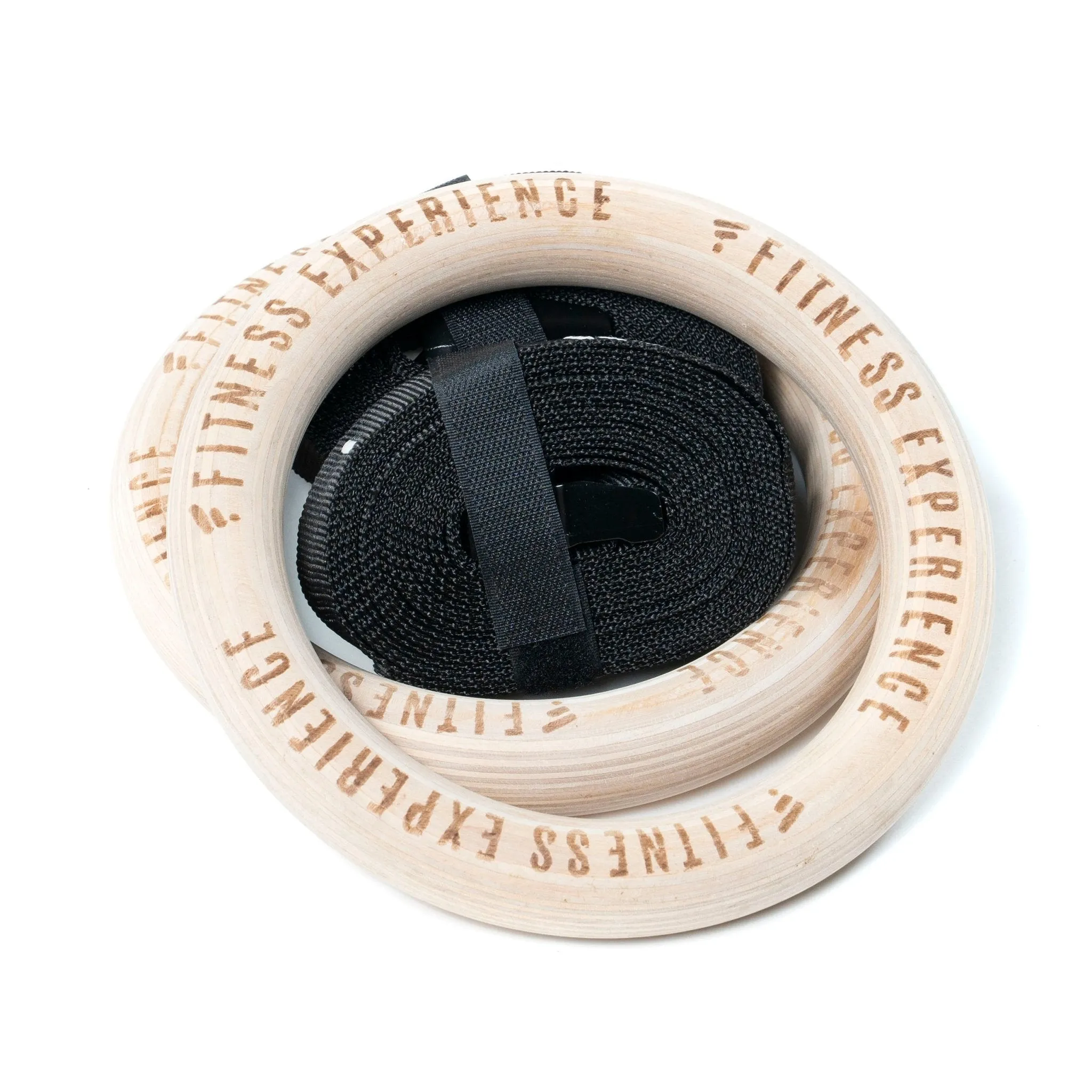 Gymnastic Rings - Basic Wood