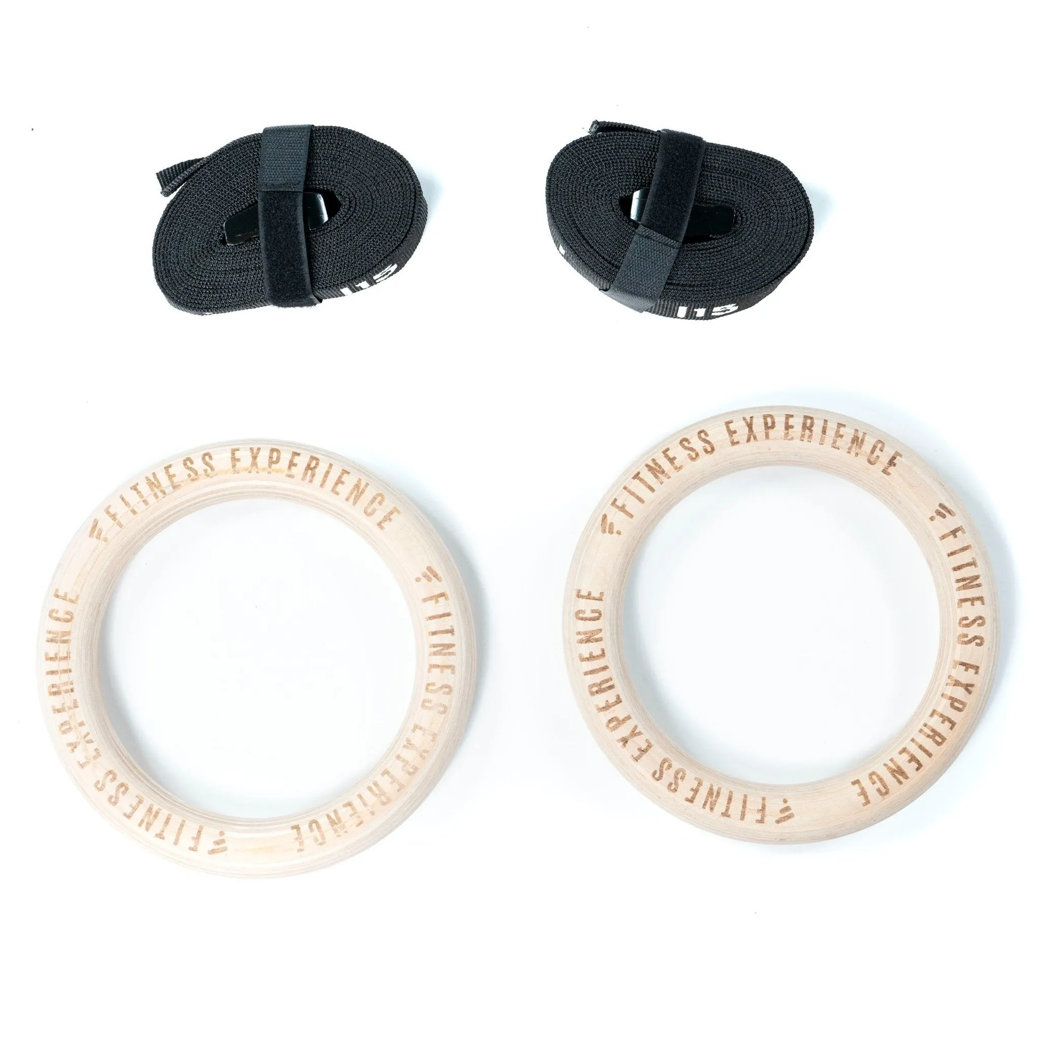 Gymnastic Rings - Basic Wood