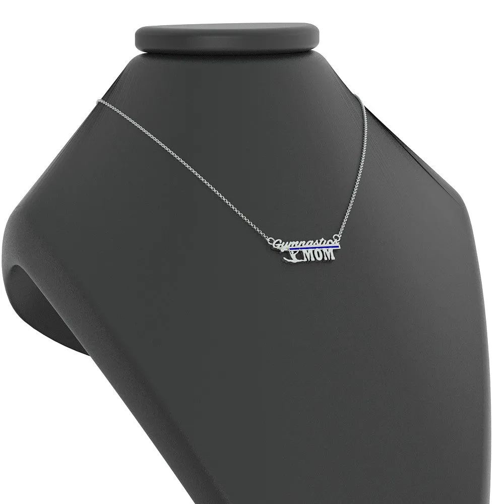 Gymnastics Mom Necklace