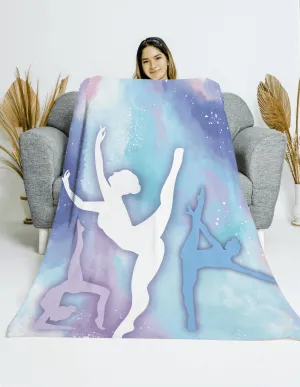 Gymnastics Plush Blanket