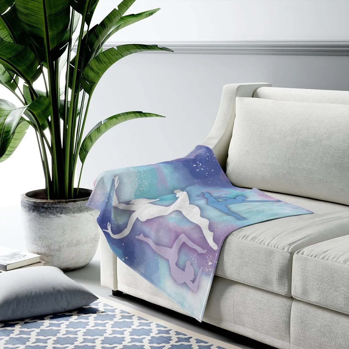 Gymnastics Plush Blanket