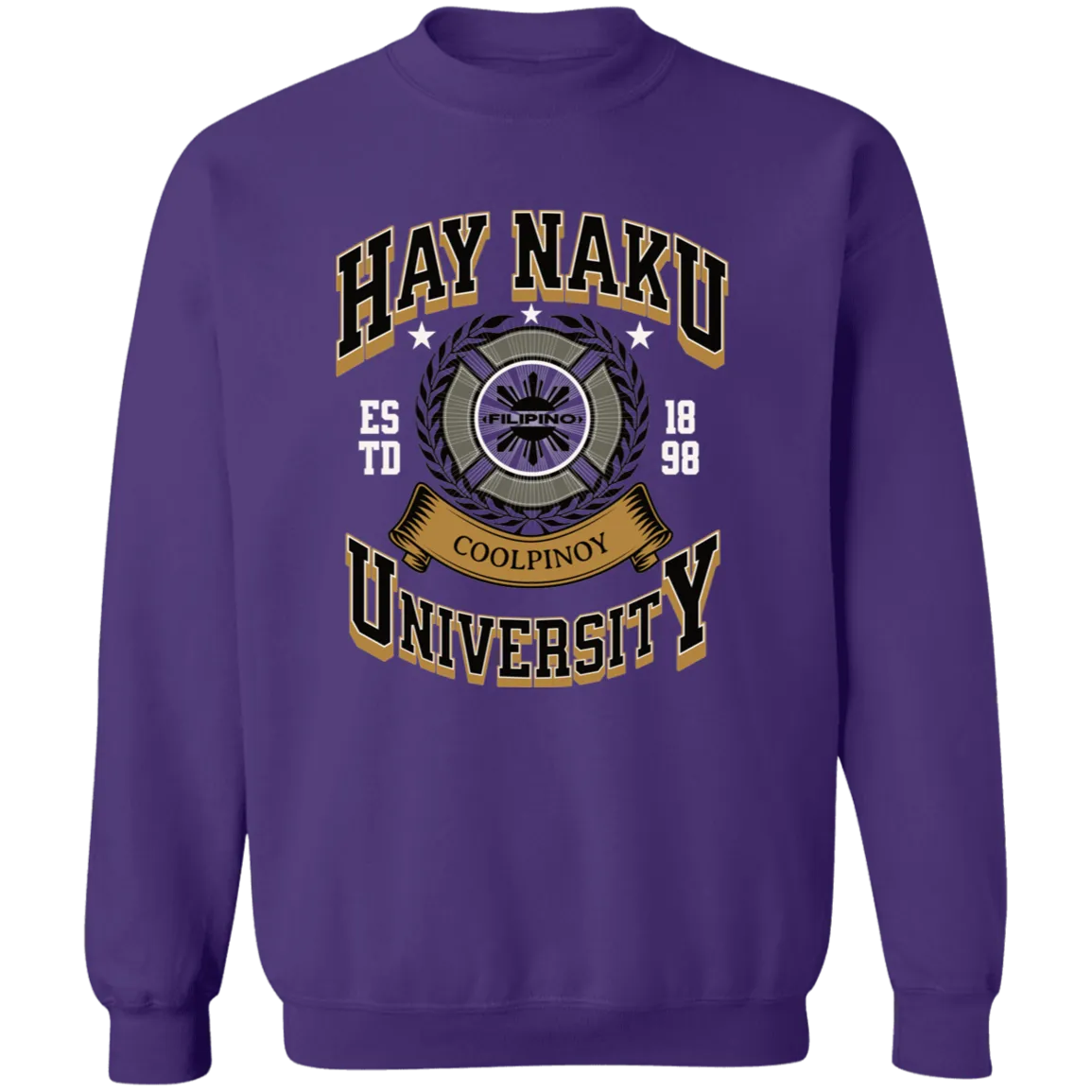 Hay Naku University Unisex Crewneck Pullover Sweatshirt