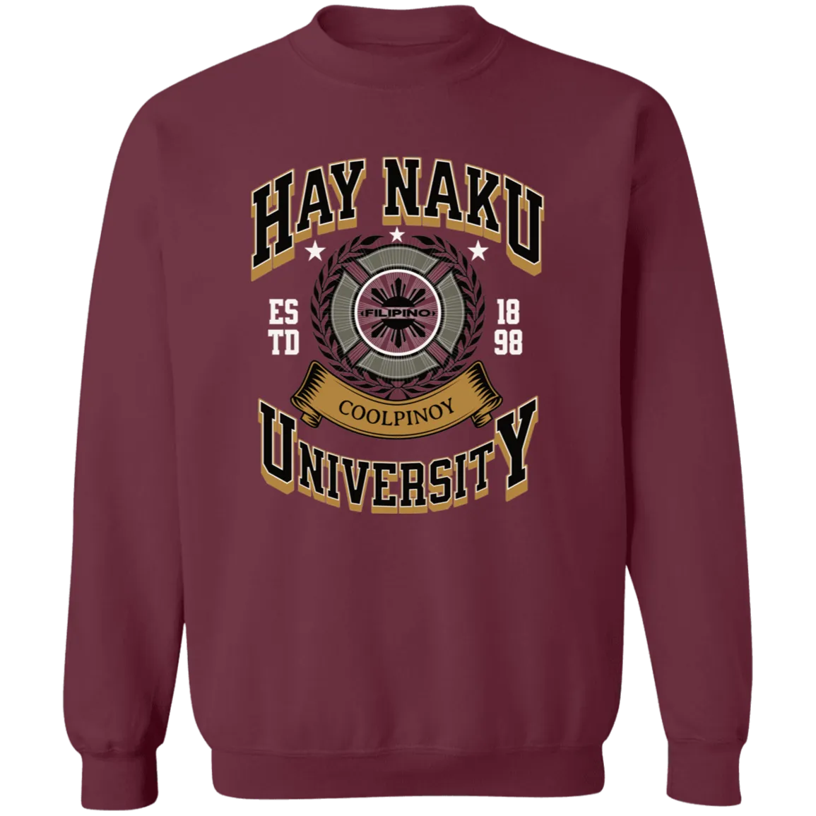 Hay Naku University Unisex Crewneck Pullover Sweatshirt
