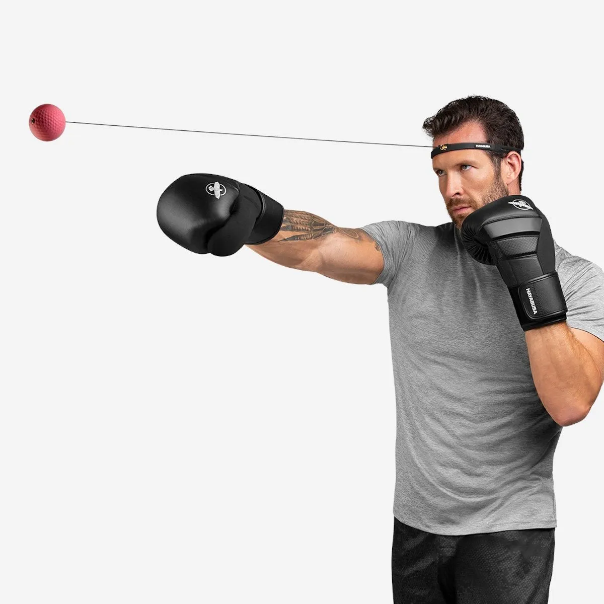 Hayabusa®  Boxing Reflex Ball Kit - Black / One Size