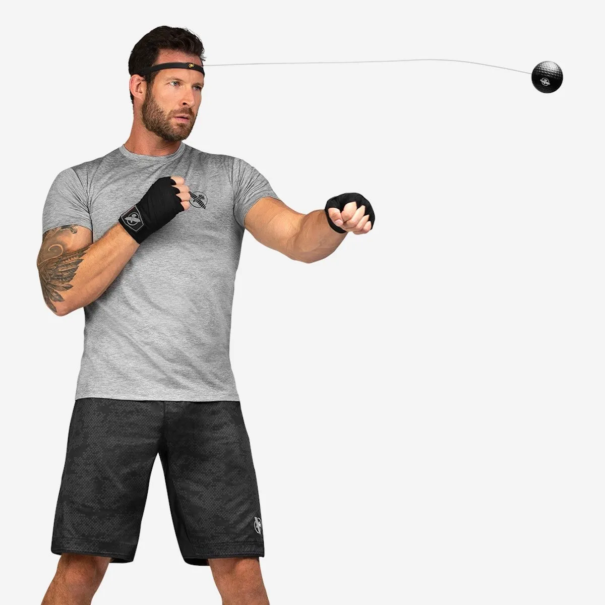 Hayabusa®  Boxing Reflex Ball Kit - Black / One Size