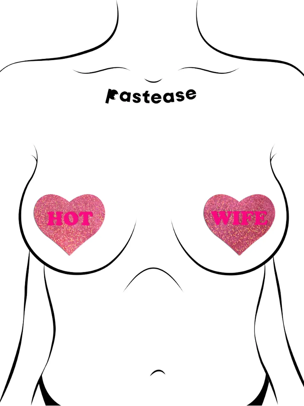 HOT WIFE NIPPLE PASTIES