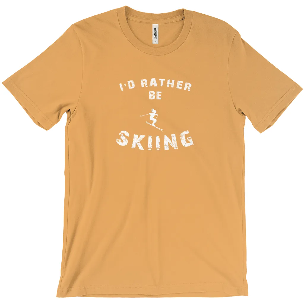 I'd Rather be Skiing - T-Shirt