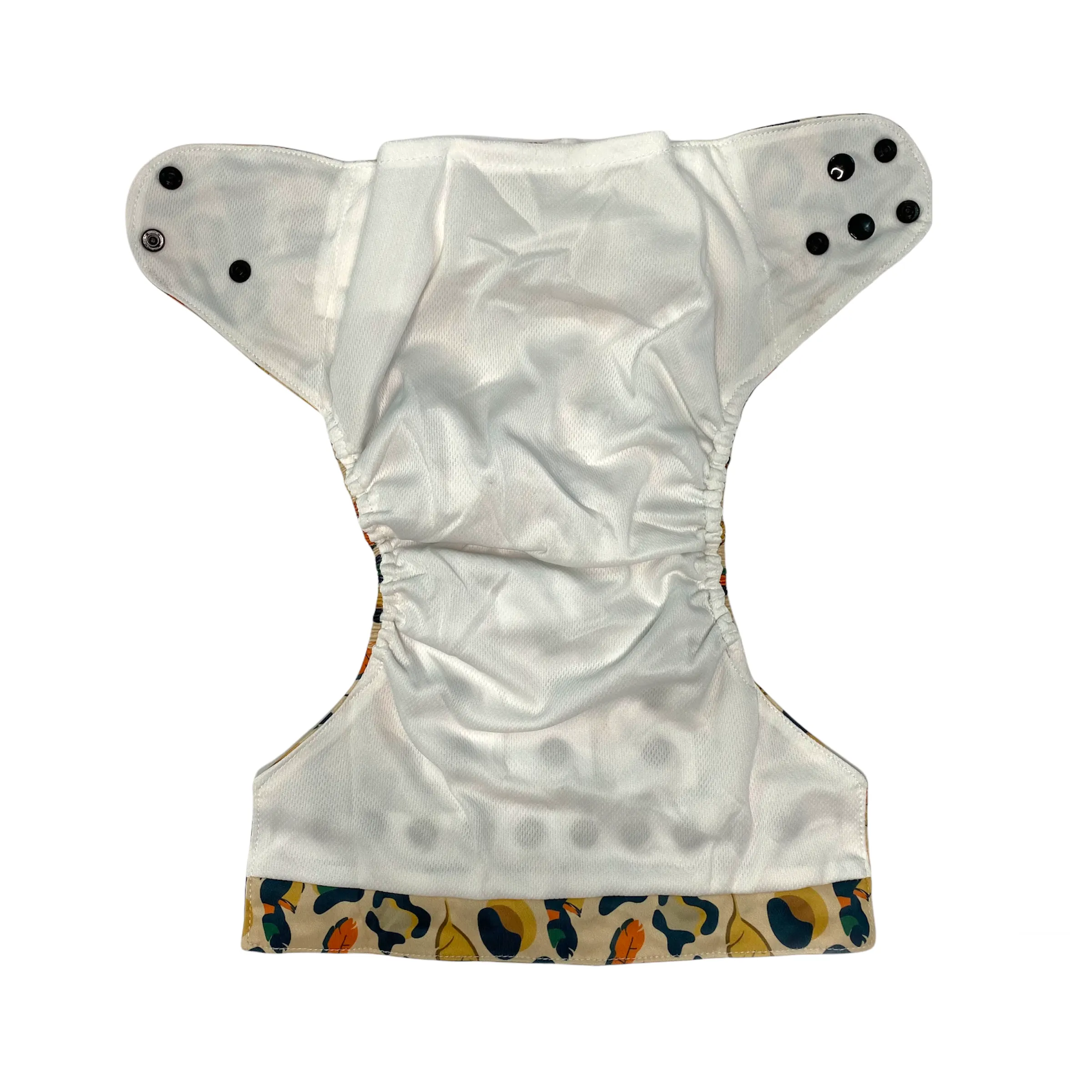 IN-STOCK Forever My Babies Cloth Diaper - Earthy Leopard & Feathers
