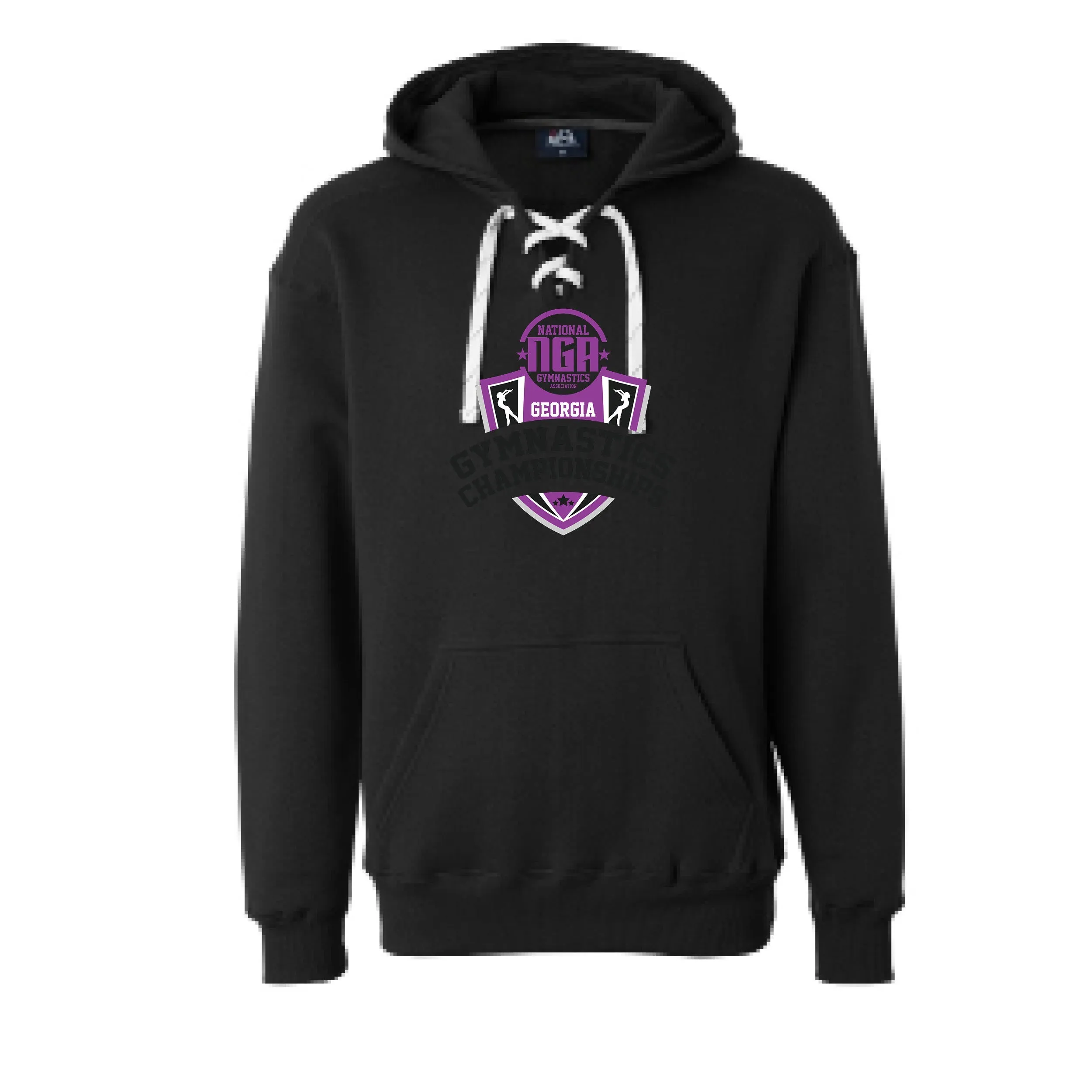 J American Sport Laced Hoodies NGA Gymnastics Championships