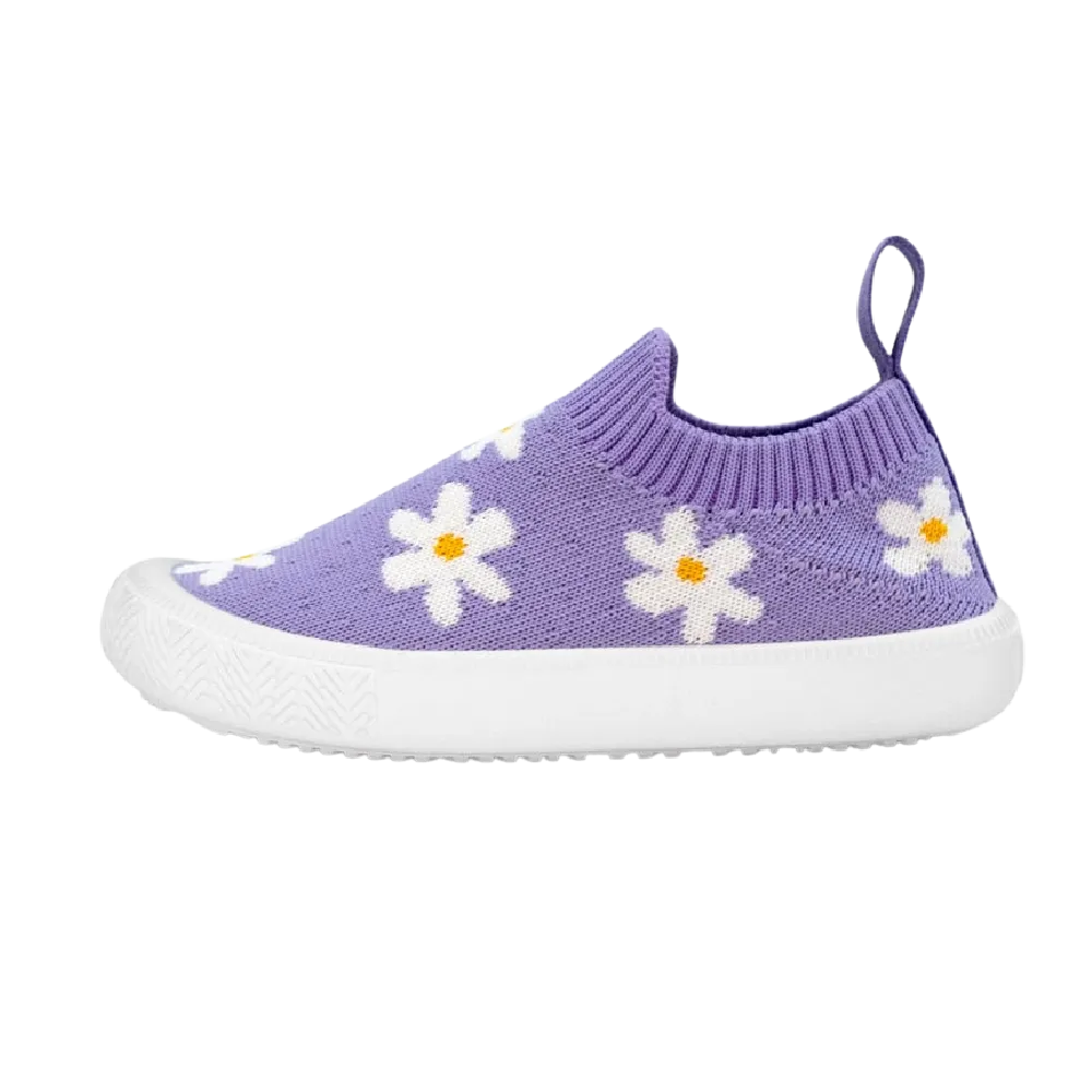 Jan & JulGraphic Slip On Shoes | Purple Daisy