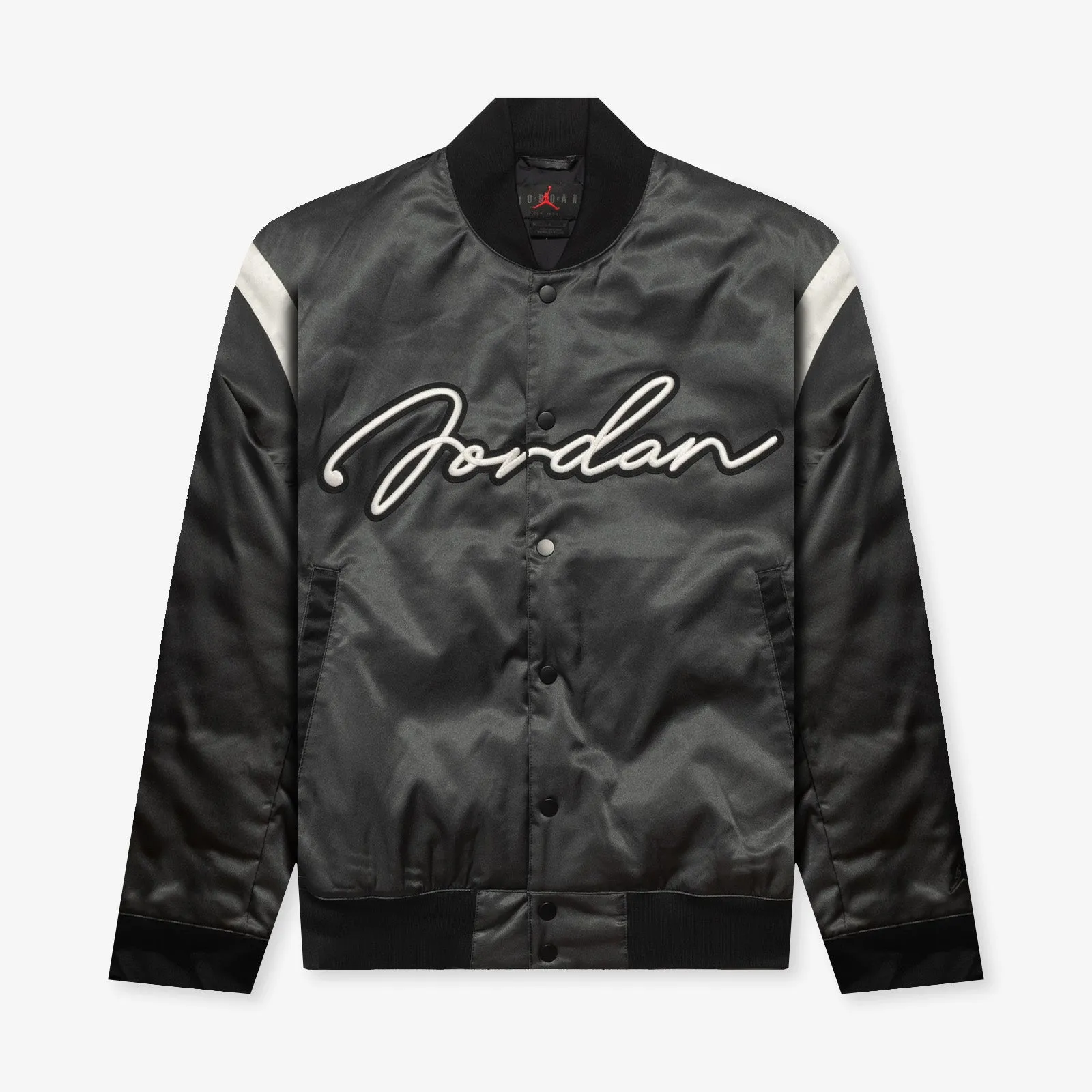 Jumpman MVP Script Varsity Jacket - Off Noir