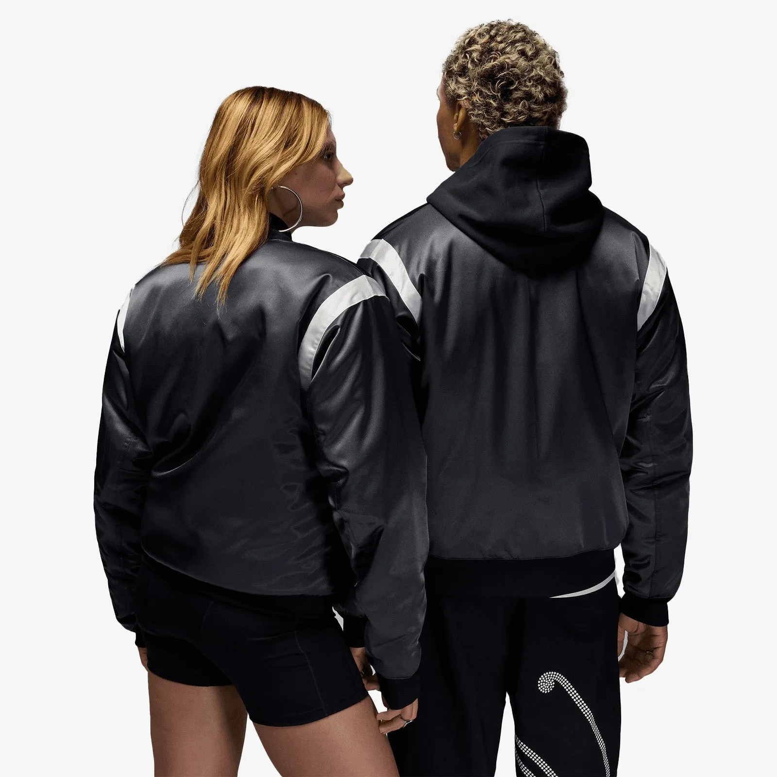 Jumpman MVP Script Varsity Jacket - Off Noir