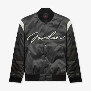 Jumpman MVP Script Varsity Jacket - Off Noir