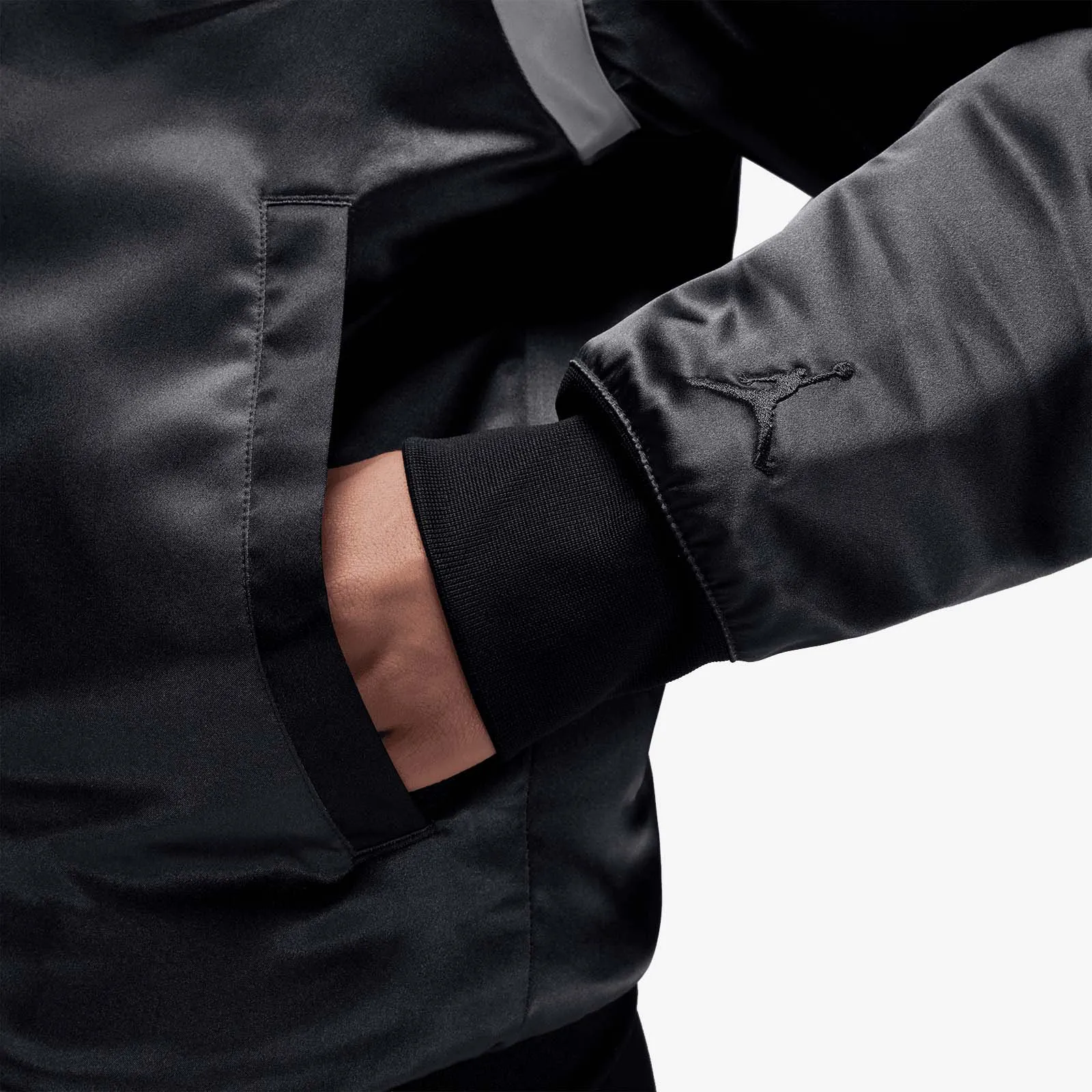 Jumpman MVP Script Varsity Jacket - Off Noir