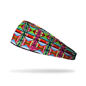 JUNK Big Bang Lite Headband - Baja Grid