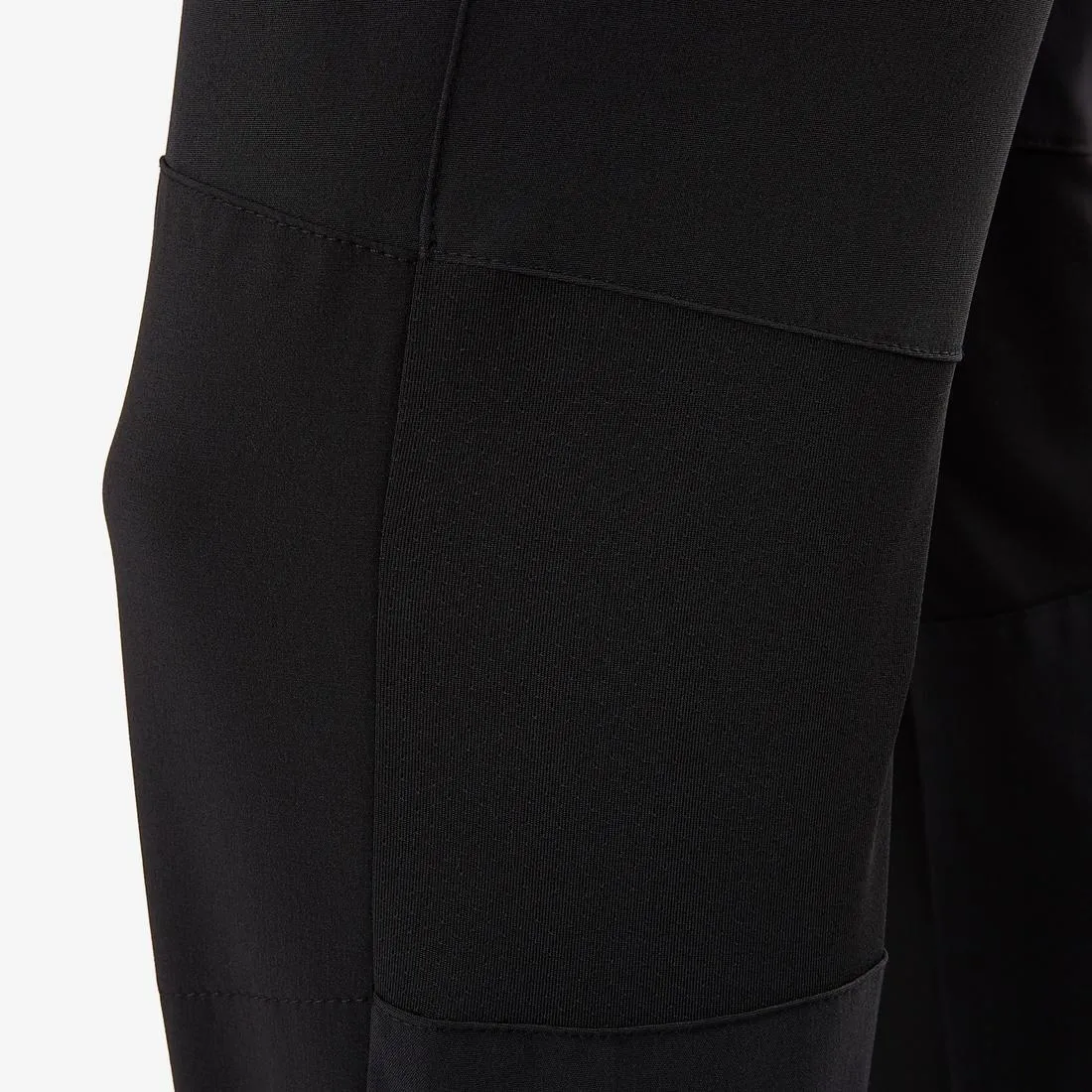 Kids' Breathable Durable Light Wide-Fit Gym Bottoms W900 - Black