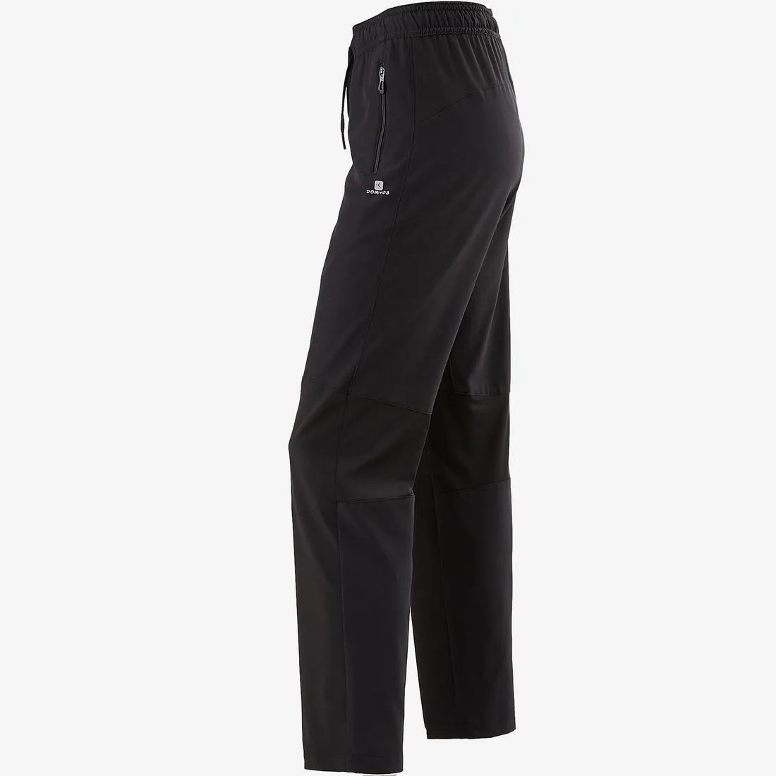 Kids' Breathable Durable Light Wide-Fit Gym Bottoms W900 - Black