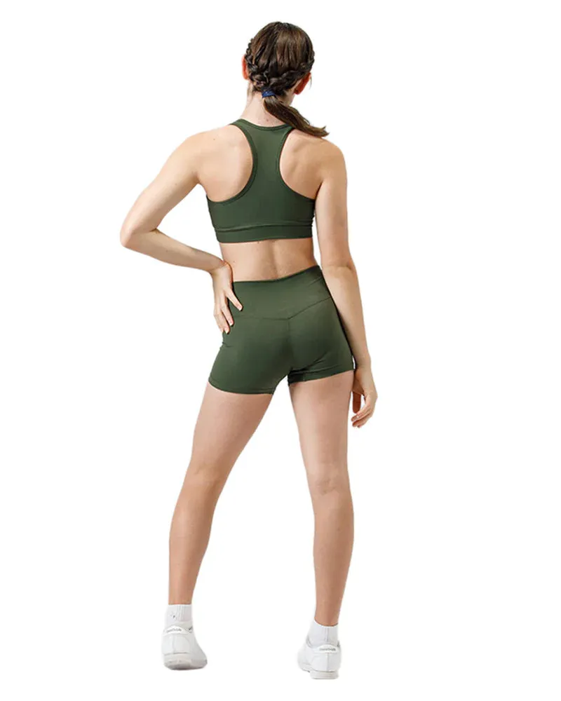 Kids Hi-Rise Short - Forest
