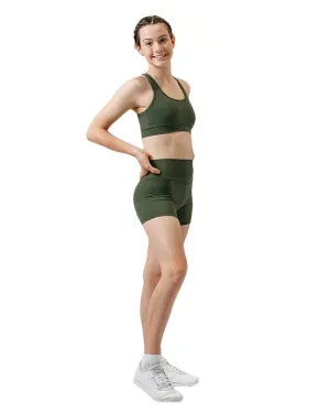 Kids Hi-Rise Short - Forest