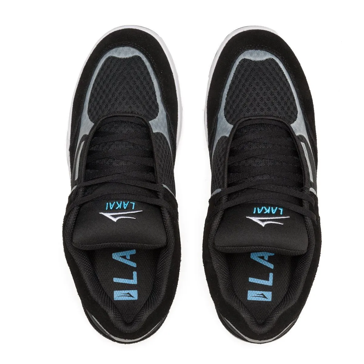 Lakai Fade Black Suede Skate Shoes