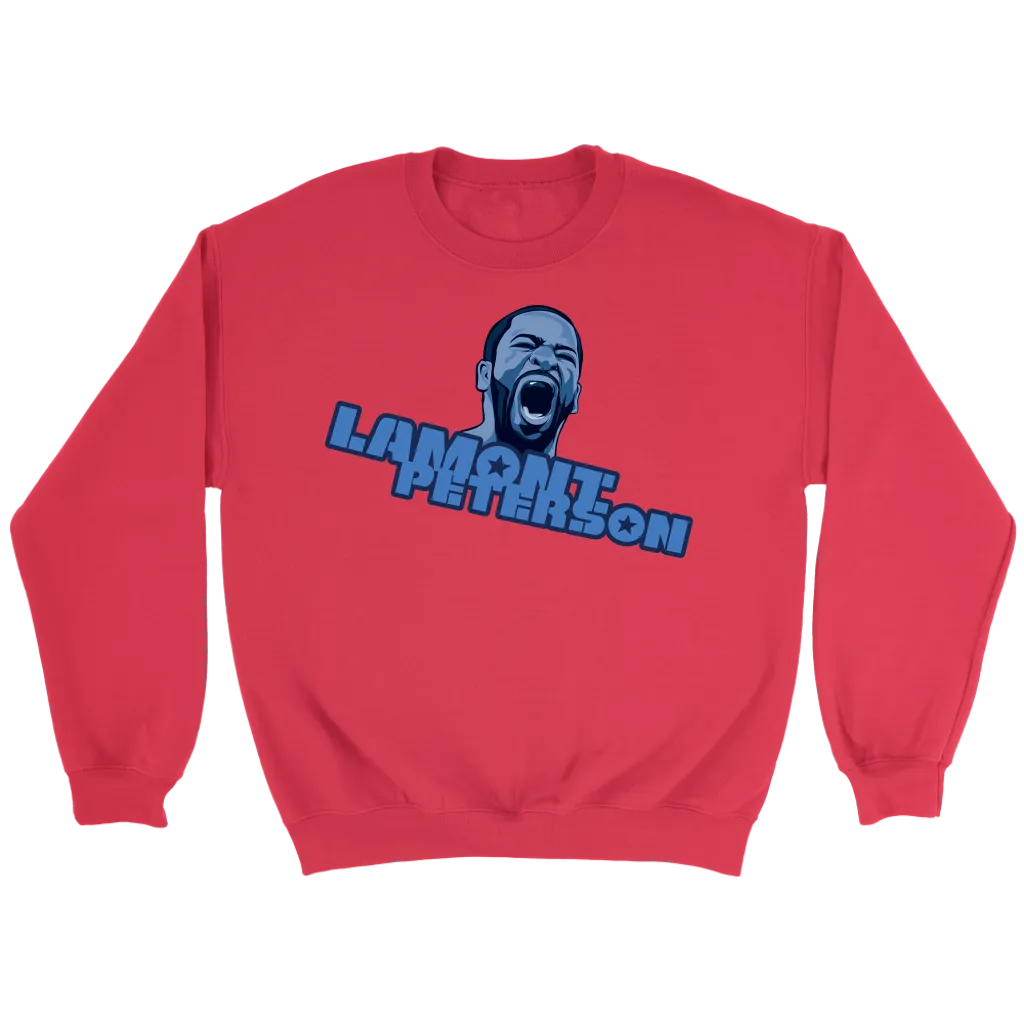 Lamont Peterson Blue Sweatshirt