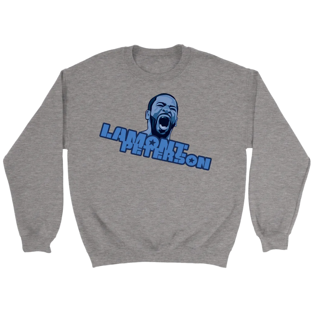 Lamont Peterson Blue Sweatshirt
