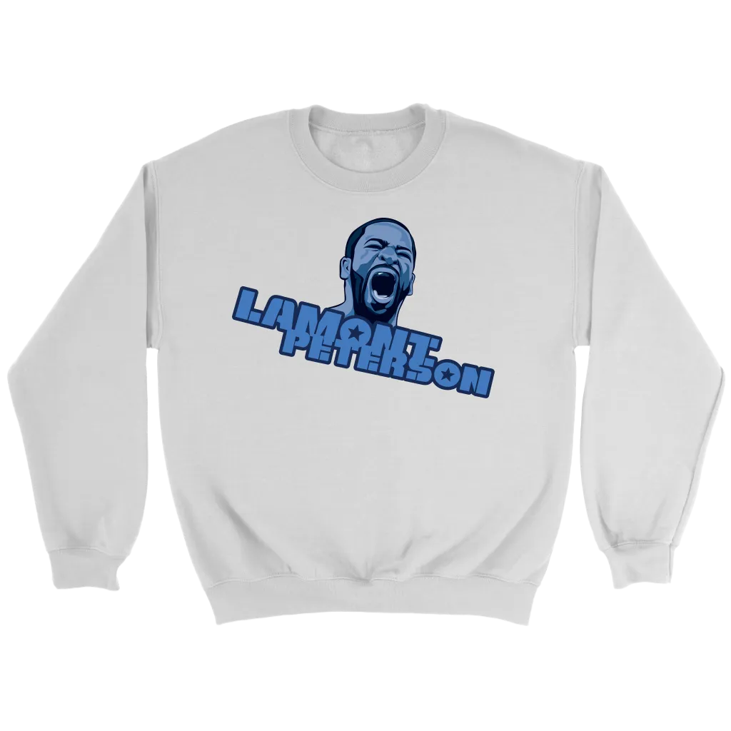 Lamont Peterson Blue Sweatshirt