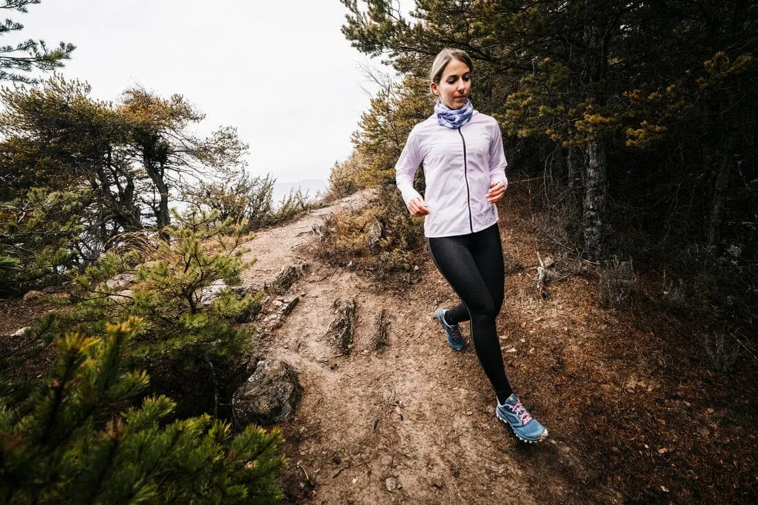 Legging de trail running avec portage Femme - KIPRUN Run 900 Carrying Noir