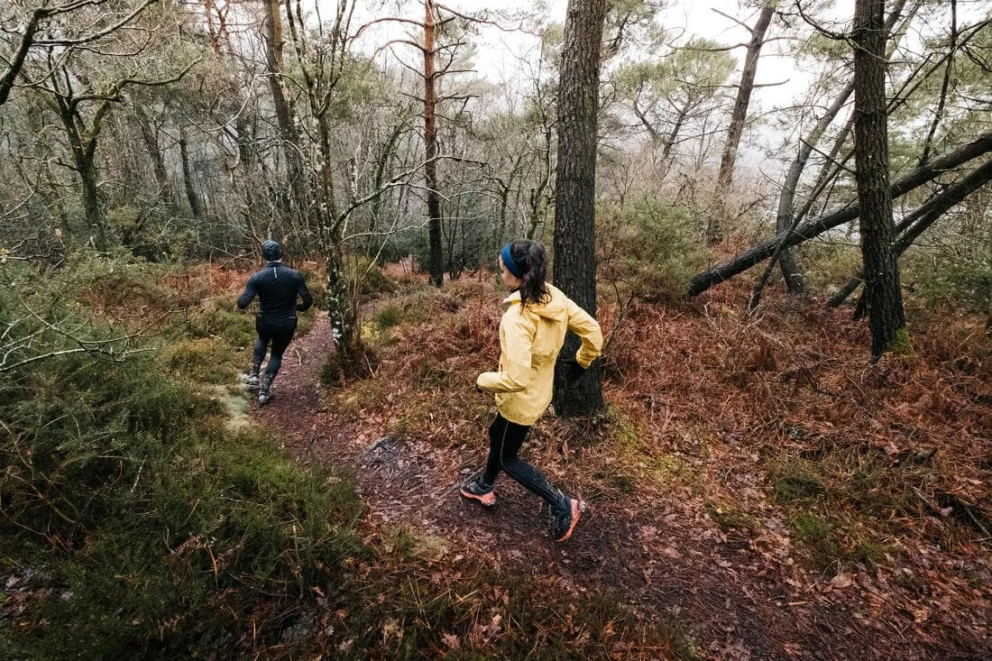 Legging de trail running avec portage Femme - KIPRUN Run 900 Carrying Noir