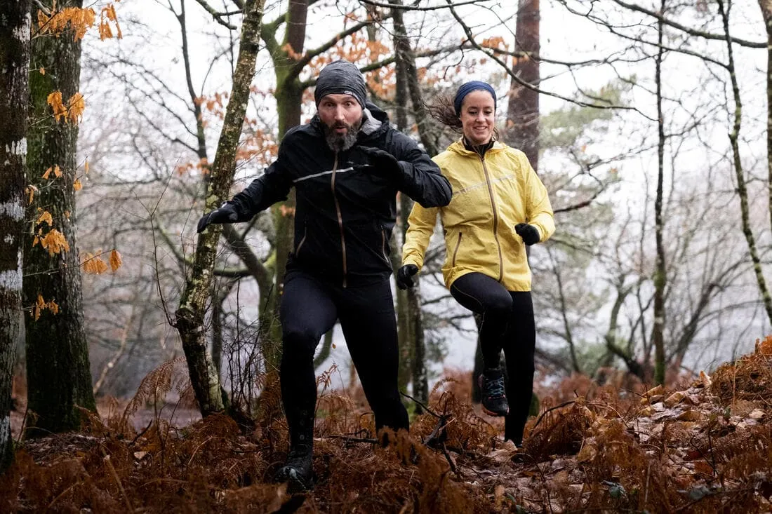 Legging de trail running avec portage Femme - KIPRUN Run 900 Carrying Noir