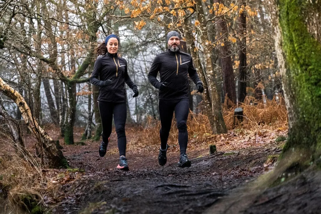 Legging de trail running avec portage Femme - KIPRUN Run 900 Carrying Noir